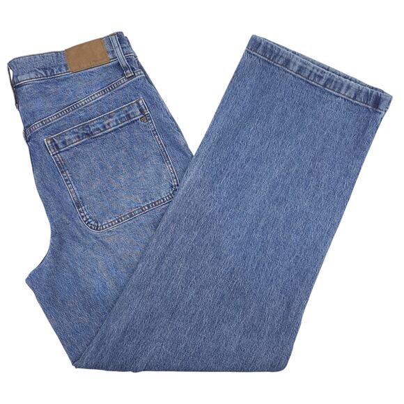 Madewell Denim - Madewell Jeans Womens 31 Tall Blue The Perfect Vintage Wide Leg Patch Pockets